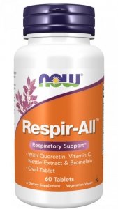 NOW FOODS Respir-All (60 tabl.)