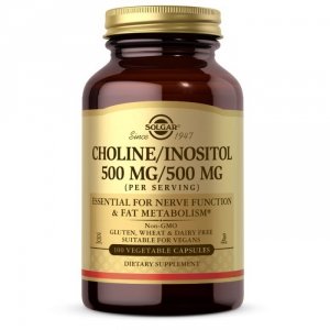 SOLGAR Choline / Inositol  - Cholina / Inozytol (100 kaps.)