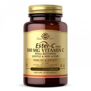 SOLGAR Ester C Plus - Witamina C 500 mg (50 kaps.)