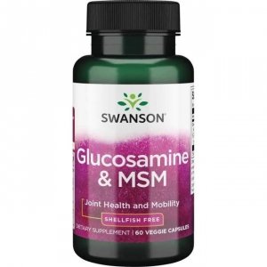 SWANSON Glucosamine & MSM (60 kaps.)