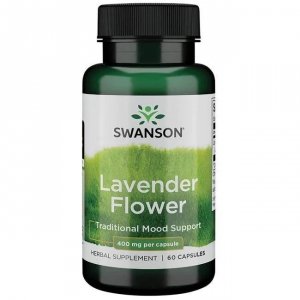 SWANSON Lavender Flower - Lawenda (60 kaps.)