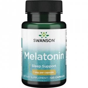 SWANSON Melatonina 1mg (120 kaps.)