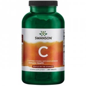 SWANSON Witamina C 1000 buforowana z bioflawonoidami (250 tabl.)