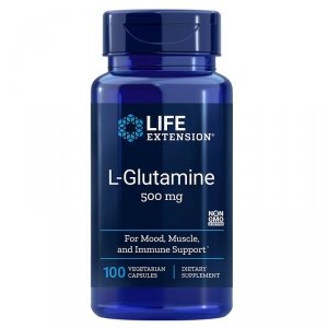 LIFE EXTENSION L-Glutamine (100 kaps.)