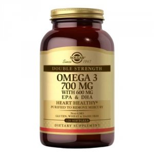SOLGAR Double Strength Omega-3 (120 kaps.)