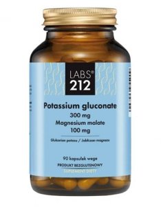 LABS212 Potassium gluconate Magnesium malate (90 kaps.)
