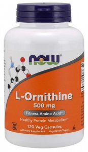 NOW FOODS L-Ornithine 500 mg (120 kaps.)