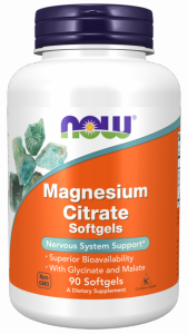 NOW FOODS Magnesium Citrate (90 kaps.)