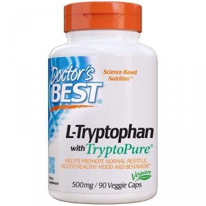 DOCTOR'S BEST L-Tryptophan with TryptoPure 500 mg (90 kaps.)