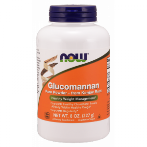 NOW FOODS Glucomannan (Glukomannan) - Konjac Root w proszku (227 g)