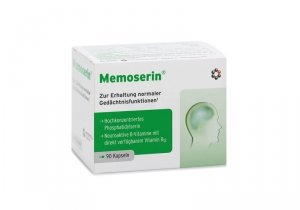 INTERCELL PHARMA Memoserin (90 kaps.)