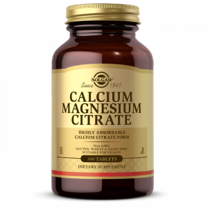 SOLGAR Calcium Magnesium Citrate (100 tabl.)