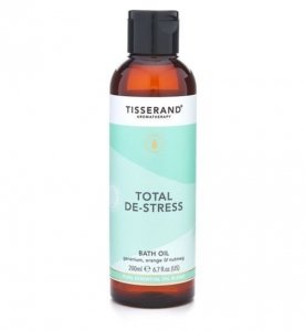 TISSERAND AROMATHERAPY Total De-Stress Bath Oil - Olejek do kąpieli (200 ml)
