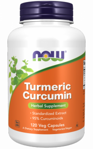 NOW FOODS Turmeric Curcumin 665 mg (120 kaps.)