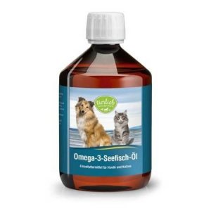 TIERLIEB Olej Omega 3 dla psów i kotów  (500 ml)