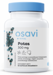 OSAVI Potas - Cytrynian Potasu 100 mg (90 kaps.)