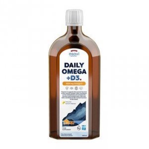 OSAVI Daily Omega +D3 1600 mg, naturalny aromat cytrynowy (500 ml)