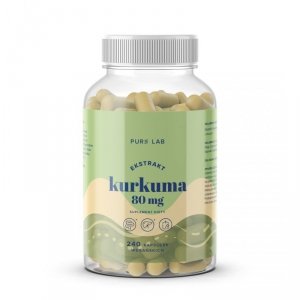 PURE LAB Kurkuma 80 mg (240 kaps.)