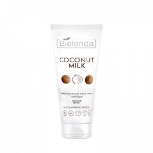 Bielenda Coconut Milk Kokosowy Nawilżający Mus do mycia twarzy Cocoon Effect 135g