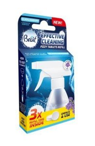 Brait Effective Cleaning Tabletki do czyszczenia szyb i luster (wkłady do butelki) 1op.-3szt