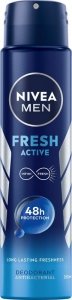 NIVEA Men Dezodorant męski w sprayu Fresh Active 250ml