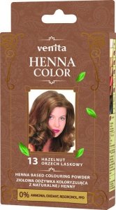 VENITA Henna Color Ziołowa Odżywka koloryzująca - 13 Orzech Laskowy 1op.