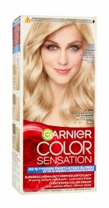 Garnier Color Sensation Krem koloryzujący 111 Silver Ultra Blond- Srebrny Superjasny Blond 1op.