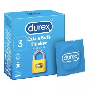 Durex Prezerwatywy Extra Safe 3 szt