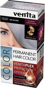 VENITA Color Farba do włosów Venita Plex nr 10.01 Ash Blond 1op.