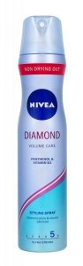 Nivea Hair Care Styling Lakier do włosów Diamond Volume Care ultra mocny  250ml