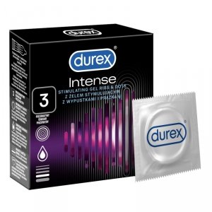 Durex Prezerwatywy Intense  3szt