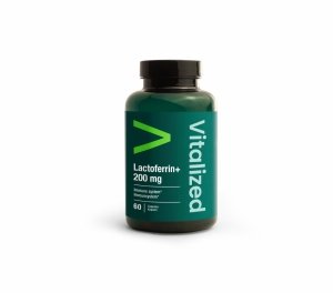 Lactoferrin+ 200 mg, 60 kaps.