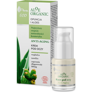 Aloe Organic - Krem pod oczy anti-aging, 15 ml