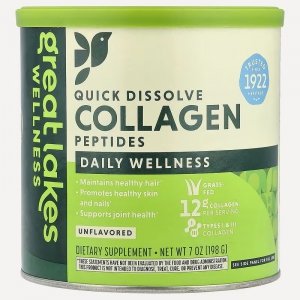 Great Lakes Wellness Collagen Peptides – Peptydy Kolagenowe (198 g)