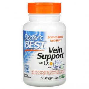 Vein Support | Wsparcie dla żył | Diosmina i witamina K | 60 kaps.