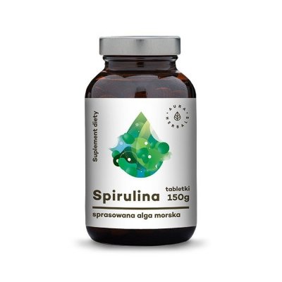 AURA HERBALS Spirulina - 1500 mg (600 tabl.)