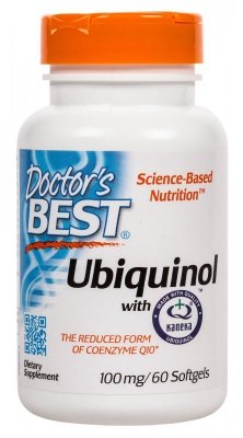 DOCTOR&#039;S BEST Ubichinol - Koenzym Q10 100 mg (60 kaps.)