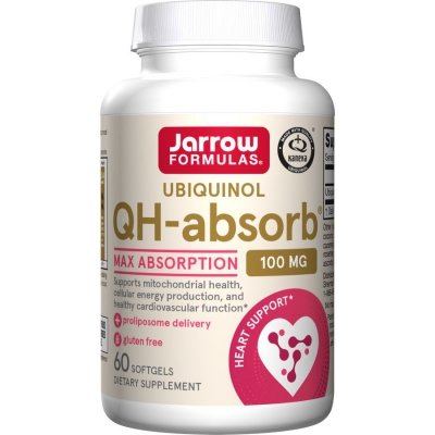 JARROW FORMULAS Ubiquinol QH-absorb 100 mg (60 kaps.)