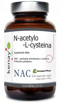 KENAY NAC - N-Acetylo-L-Cysteina (300 kaps.)