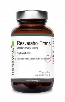 KENAY Zmikronizowany Resveratrol 100 mg (60 kaps.)