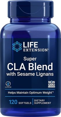 LIFE EXTENSION Super CLA Blend with Sesame Lignans (120 kaps.)