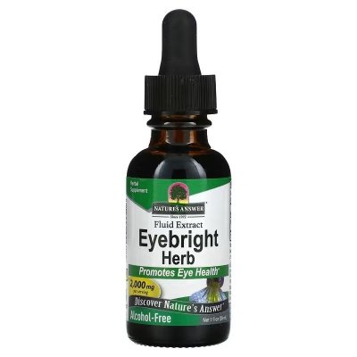 NATURE&#039;S ANSWER Eyebright Herb - Ziele Świetlika (30 ml)