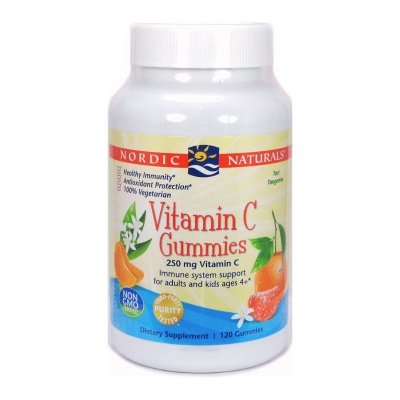 NORDIC NATURALS Vitamin C Gummies (120 żelek )
