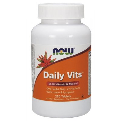 NOW FOODS Daily Vits - Witaminy i Minerały (250 tabl.)