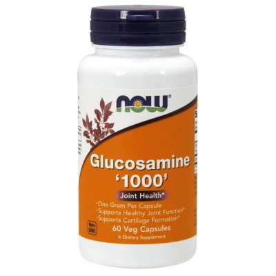 NOW FOODS Glukozamina 1000 HCL (60 kaps.)