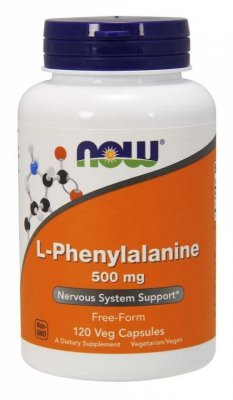 NOW FOODS L-Fenyloalanina (120 kaps.)
