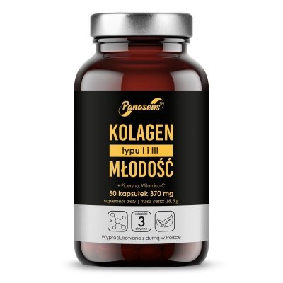 PANASEUS Kolagen młodość (50 kaps.)