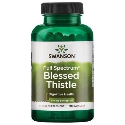 SWANSON Full Spectrum Blessed Thistle 400 mg (90 kaps.)