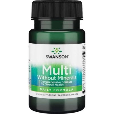 SWANSON Multi Without Minerals (30 kaps.)
