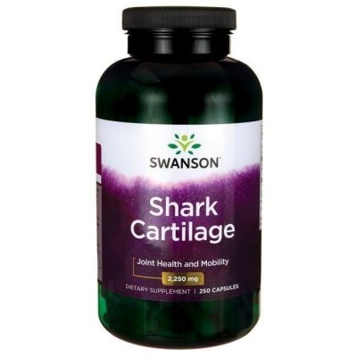 SWANSON Shark cartilage 750 mg (250 kaps.)